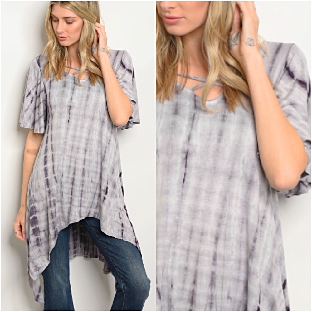 Fabulous Boho Criss Cross Draoed Tunic SML - Picture 2 of 7